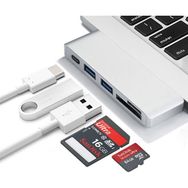 Alfais 4401 Type-C USB 3.1 HUB Kart Okuyucu SD Micro SD USB 3.0 Çevirici Çoklayıcı Adaptör