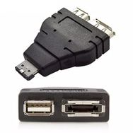 Alfais 4472 Esata Combo To USB Esata Dişi Erkek Çevirici Dönüştürücü Adaptör