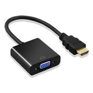Alfais 4487 Hdmı To Vga Siyah Dönüştürücü Kablosu