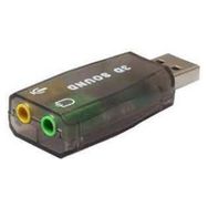 Alfais 4504 5+1 Harici Usb Ses Kartı 3.5mm Kulaklık Mikrofon Çevirici Dönüştürücü