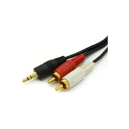 Alfais 4654 Stereo To 2 Rca Aux Tos Ses Kulaklık Kablosu