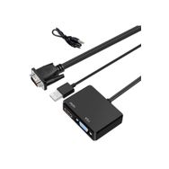 Alfais 4772 VGA To VGA + HDMI + 3.5 mm Çevirici Adaptör