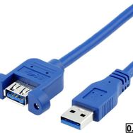 Alfais 4796 50 cm USB Uzatma Kablosu