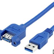 Alfais 4800 3 m Usb 3.0 Panel Tipi Vida Girişli Dişi Erkek Uzatma Kablosu