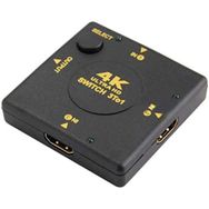 Alfais 4860 4K Ultra HD Destekli HDMI Çoklayıcı Switch 3 Port Çoğaltıcı