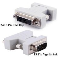 Alfais 4869 VGA DVI 24+5 Çevirici Dönüştürücü Adaptör