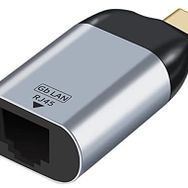 Alfais 4895 Type-C To Ethernet USB 3.1 1000MBPS Gigabit Ag Adaptor Kartı