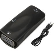 Alfais 4979 HDMI To VGA Monitör Ses Destekli Dişi-Dişi Çevirici Dönüştürücü Adaptör