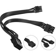 Alfais 4984 PCI-E 8 Pin Ekran Kartı Express Power Güç Çoklayıcı Y Kablosu