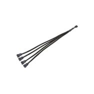 Alfais 4987 4 Pin 4 Port Fan Y Pwm Çoklayıcı Splitter Kablosu