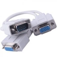 Alfais 5001 VGA Y Splitter Çoklayıcı Switch Kablosu