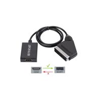 Alfais 5083 HDMI To Scart 1080P HD Av Video Çevirici Dönüştürücü Adaptör