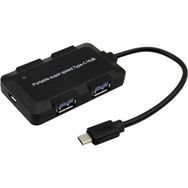 Alfais 5106 Type C USB 3.1 USB 3.0 Hub Switch Çoklayıcı Dönüştürücü