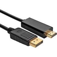 Alfais 5107 Displayport to HDMI 3 m Çevirici Dönüştürücü Adaptör