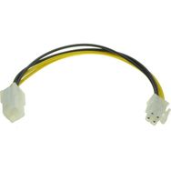 Alfais 5116 4 Pin ATX CPU Power Supply Dişi Erkek 12 v Uzatma Güç Kablosu