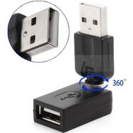 Alfais 5264 USB to Dişi Erkek 360 Derece Dönebilen Çevirici Dönüştürücü Adaptör