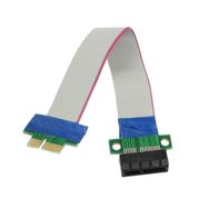 Alfais AL-4651 PCI Express 1X Dişi Erkek Riser Uzatma Kablosu