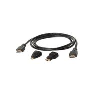 Alfais AL-4699 1.5 m HDMI Kablo + Mini Micro Uç Çevirici