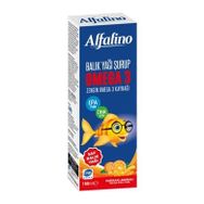 Alfalino Omega 3 Portakal Aromalı 150 ml Balık Yağı