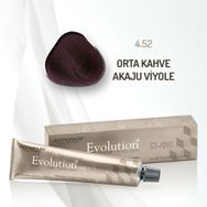 Alfaparf Evolution No:4.52 Orta Maun Viole Kahve Saç Boyası