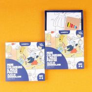 Alice Harikalar Diyarında - Boyama ve Labirent Poster - Kidmosfer