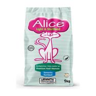 Alice Light & Sterilised 6x1 kg Somonlu Karidesli - Kısırlaştırılmış / Kilolu Kediler İçin Premium Kedi Maması