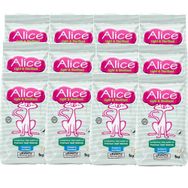 Alice Light & Sterilised Somonlu Karidesli 12 x 1 kg Kısırlaştırılmış/Kilolu Kediler İçin Premium Kedi Maması