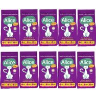 Alice Smart 10x1 kg Balıklı Tavuklu ve Sebzeli Yetişkin Kuru Kedi Maması
