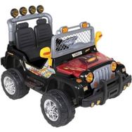 Aliş 504 Mega Lux Off Road 4X4 Siyah Akülü Araba