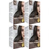 Alix 5.0 Açık Kahve 50 ml 4'lü Set Kit Saç Boyası