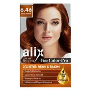 Alix 6.46 Kor Bakır 50 ml Kit Saç Boyası