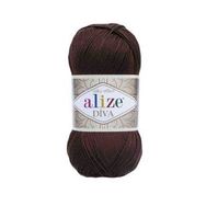 Alize 026 Kahve Diva El Örgü İpi