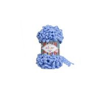 Alize 112 Mavi 5'li Puffy Fine El Örgü İpi