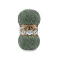 Alize 180 Angora Gold Koyu Badem 100 gr 5 Adet El Örgü İpi