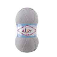 Alize 200 açık Gri 5'li Cotton Gold Fine Baby El Örgü İpi