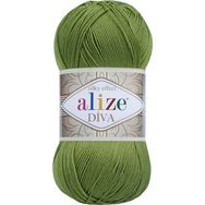 Alize 210 Diva 5 Adet Yeşil Örgü İpi