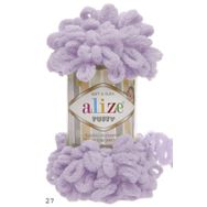 Alize 27 Açık Lila 5'li Puffy El Örgü İpi