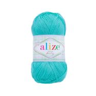 Alize 287 turkuaz 5'li Puffy El Örgü İpi