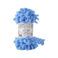 Alize 289 Orta Mavi 5'li Puffy El Örgü İpi
