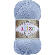 Alize 350 Diva 5 Adet Deniz Mavisi Örgü İpi
