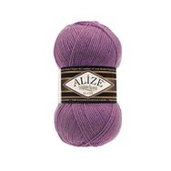 Alize 440 Superlana Maxi Koyu Gül 100 gr El Örgü İpi