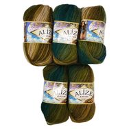 Alize 4684 Burcum Batik El Örgü İpi