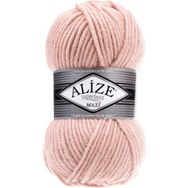 Alize 523 Superlana Maxi Kristal Pembe 5 Adet Örgü İpi
