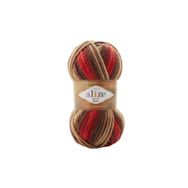 Alize 7802 5 Adet Süperlana Maxi Batik El Örgü İpi
