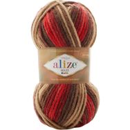 Alize 7802 Superlana Maxi Batik 100 gr El Örgü İpi
