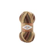 Alize 7804 5 Adet Süperlana Maxi Batik El Örgü İpi