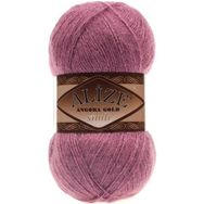 Alize Angora Gold Simli 28 Kuru Gül 100 gr Örgü İplik