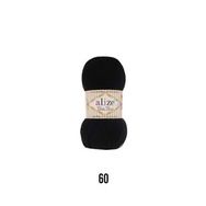 Alize Baby Best 60 Black Siyah Bebe Örgü İplikleri