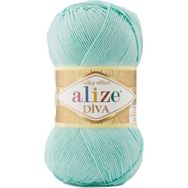 Alize Diva 669 Açık Turkuaz Akrilik 100 gr Örgü İpliği