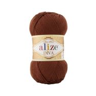 Alize Diva 690 Koyu Bakır 100 gr Örgü İpi